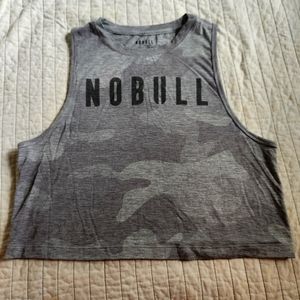 No Bull Cropped muscle Tank